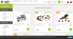 Desktop Screenshot of hracky-kong.cz